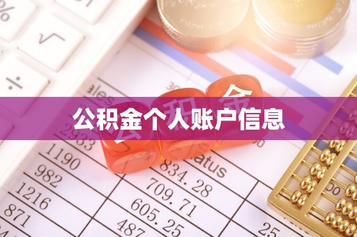 黑河公积金个人账户信息