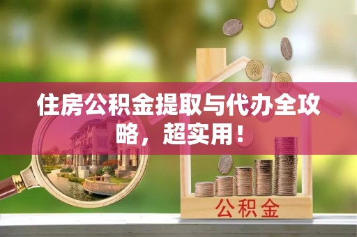 黑河住房公积金提取与代办全攻略，超实用！